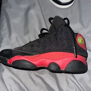 Jordan Kids Sneakers Black and Red